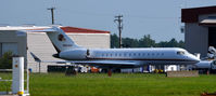 N904DS @ KRIC - The Washington Redskins were in Richmond for training camp. - by Ronald Barker