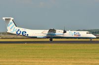 G-JECH @ EHAM - Flybe DHC8 arrived - by FerryPNL