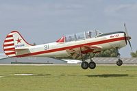G-YAKV @ EGBK - 1991 Aerostar YAK-52, c/n: 9111311 - by Terry Fletcher