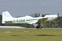 G-RJAM @ EGBK - Frati F-8L Falco, c/n: PFA 100-11665 - by Terry Fletcher
