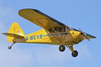 G-BCVB @ EGBK - 1949 Piper PA-17, c/n: 17-190 - by Terry Fletcher