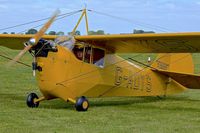 G-ADYS @ EGBK - 1935 Aeronca C3, c/n: A-600 - by Terry Fletcher