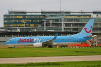 OO-JAF @ LFPO - Boeing 737-8K5, Taxiing after landing rwy 26, Paris-Orly Airport (LFPO-ORY) - by Yves-Q