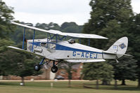 G-ACEJ @ X1WP - De Havilland DH-83 Fox Moth at The De Havilland Moth Club's 28th International Moth Rally at Woburn Abbey. August 2013. - by Malcolm Clarke