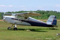 CF-OHB @ CPU6 - Cessna 140 [11571] Tyendinaga-Mohawk~C 20/06/2005. Marked C-FOHB. - by Ray Barber