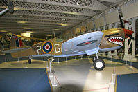 FX760 @ HENDON - Curtiss P-40N Kittyhawk at The RAF Museum, Hendon in June 2008. - by Malcolm Clarke