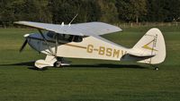 G-BSMV @ EGTH - 1. G-BSMV preparing to depart the Shuttleworth Uncovered Air Display, Sept. 2013 - by Eric.Fishwick