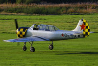 G-LYFA @ EGCB - Barton resident - by Chris Hall