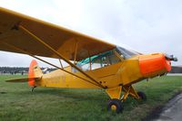 D-EGFG @ EDXN - Piper L-18C Super Cub at the Spottersday of the Nordholz Airday 2013 celebrationg 100 Years of German Naval Aviation at Nordholz Naval Aviation Base - by Ingo Warnecke