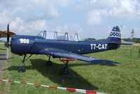 T7-CAT @ EDXN - Yakovlev Yak-52 at the Spottersday of the Nordholz Airday 2013 celebrationg 100 Years of German Naval Aviation at Nordholz Naval Aviation Base - by Ingo Warnecke