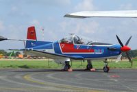 D-FAMT @ EDXN - Pilatus PC-9B of E.I.S. Aircraft (target services for German armed forces) at the Spottersday of the Nordholz Airday 2013 celebrationg 100 Years of German Naval Aviation at Nordholz Naval Aviation Base