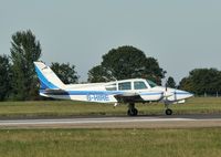 G-HIRE @ EGSH - About to leave runway 09. - by keithnewsome