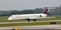 N912DL @ KATL - Takeoff roll Atlanta - by Ronald Barker
