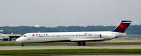 N923DL @ KATL - Takeoff roll Atlanta - by Ronald Barker