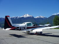 C-FBLY @ CYRV - Hanging out in Beautiful British Columbia, Canada - by Roger Nickel