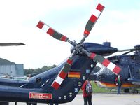 83 20 @ EDXN - Westland Super Lynx Mk88A of the Marineflieger (German Naval Aviation) in '100 Jahre Marineflieger' special colours at the Spottersday of the Nordholz Airday 2013 celebrationg 100 Years of German Naval Aviation at Nordholz Naval Aviation Base - by Ingo Warnecke