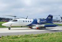 D-CGFE @ EDXN - Gates Learjet 36A of the GFD providing taget services for the german armed forces at the Spottersday of the Nordholz Airday 2013 celebrationg 100 Years of German Naval Aviation at Nordholz Naval Aviation Base - by Ingo Warnecke