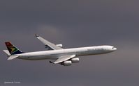 ZS-SNH @ KJFK - Take-off from JFK - by Gintaras B.