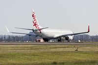 VH-YIG @ YSSY - Virgin Australia (VH-YIG) 737-8FE(WL) taking off on runway 25 at Sydney Airport. - by YSWG-photography
