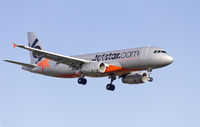 VH-VFH @ YSSY - Jetstar (VH-VFH) Airbus A320-232 on approach to runway 25 at Sydney Airport. - by YSWG-photography