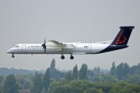 G-JECY @ EGBB - 2007 De Havilland Canada DHC-8-402Q, c/n: 4157 operating for Brussels Airlines - by Terry Fletcher