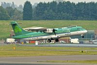 EI-FAV @ EGBB - Aer Arran / AerLingus ATR72 at Birmingham - by Terry Fletcher