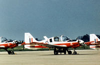 XX532 @ EGXE - Bulldog T.1 of the Royal Navy Elementary Flying Training School on display at the 1978 RAF Leeming Airshow. - by Peter Nicholson