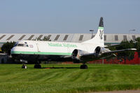 G-LOFB @ EGBE - in storage at Coventry - by Chris Hall