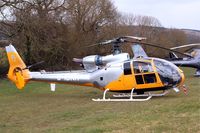 G-IBNH @ EGBC - G-IBNH   Aerospatiale SA.341C Gazelle HT2 [1033] Cheltenham Racecourse~G 12/03/2013 - by Ray Barber