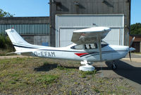 G-EFAM @ EGBG - Barton resident at Leicester with a bent prop - by Chris Hall