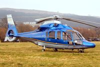 G-EURT @ EGBC - Eurocopter EC.155B1 Dauphin [6764] (William Ewart Properties Ltd) Cheltenham Race Course~G 17/03/2010 - by Ray Barber