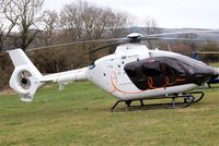 G-SENS @ EGBC - G-SENS   Eurocopter EC.135T2+ [0833] (Capital Air Services Ltd) Cheltenham Racecourse~G 16/03/2012 - by Ray Barber
