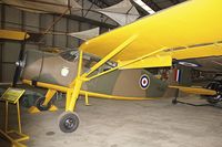 G-AJOZ - Fairchild Angus at Yorkshire Air Museum - by Terry Fletcher