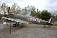 R6690 - Replica Spitfire at Yorkshire Air Museum - by Terry Fletcher