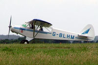 G-BLHM @ EGBP - Piper L-18C-95 Super Cub [18-3120] Kemble~G 01/07/2005 - by Ray Barber