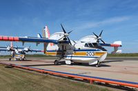 C-GFSM @ CYLB - Upgraded to turbo prop, taken at Lac La Biche airport - by Alvin McMartin