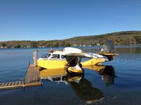 N6517K @ KITH - Mike Shay's Seabee on a visit to Tuscarora Lake, Erieville, NY. Home base is - by Perry Tucker and friend