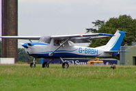 G-BRBH @ EGBP - Cessna 150H [150-69283] Kemble~G 01/07/2005 - by Ray Barber