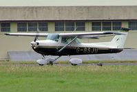 G-BSJU @ EGBP - Cessna 150M [150-76430] Kemble~G 01/07/2005 - by Ray Barber