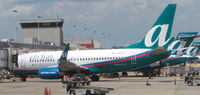 N329AT @ KATL - Gate C5 Atlanta - by Ronald Barker