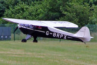 G-BRPX @ EGBP - Taylorcraft BC-12D [6462] Kemble~G 02/07/2005 - by Ray Barber