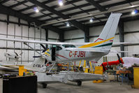 C-FJBI @ CYQA - Cessna Skylane on floats and hangared at its home base - by GEORGE BRIGHAM