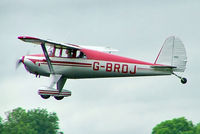G-BRDJ @ EGBP - Luscombe 8A Silvaire [3411] Kemble~G 02/07/2005 - by Ray Barber
