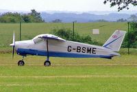 G-BSME @ EGBP - Bolkow Bo.208C Junior [596] Kemble~G 02/07/2005 - by Ray Barber