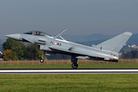 7L-WA @ LOWL - Austrian Airforce Eurofighter EF-2000 Typhoon S landing on RWY26 in LOWL/LNZ - by Janos Palvoelgyi