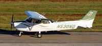 N530ND @ KGFK - University of North Dakota Cessna 172S Skyhawk taxiing from the Charlie ramp to the active runway. - by Kreg Anderson