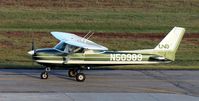 N50989 @ KGFK - University of North Dakota Cessna 150M taxiing from the Charlie ramp to the active runway. - by Kreg Anderson