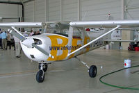 D-EBLG @ LOWS - R/Cessna F.150J [0488] Salzburg~OE 16/07/2009 - by Ray Barber