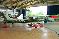 D-ECEV @ EDML - R/Cessna F.150K [0585] Landshut~D 17/07/2009 - by Ray Barber
