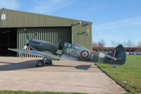 G-ILDA @ EGHR - G-ILDA two-seat Spitfire at Goodwood - by Pete Hughes